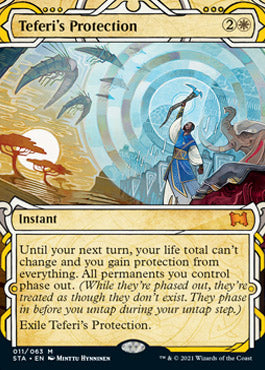 Teferi's Protection (Etched Foil) [Strixhaven Mystical Archive] | North Game Den