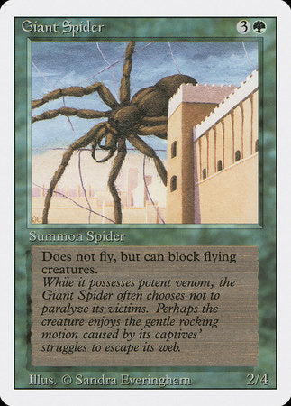Giant Spider [Revised Edition] | North Game Den