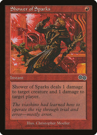 Shower of Sparks [Urza's Saga] | North Game Den