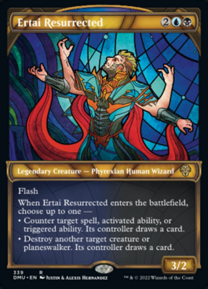 Ertai Resurrected (Showcase Textured) [Dominaria United] | North Game Den