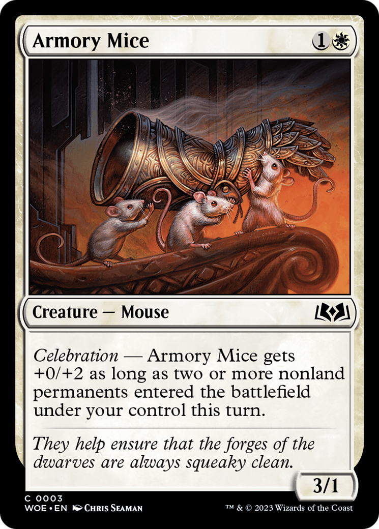 Armory Mice [Wilds of Eldraine] | North Game Den