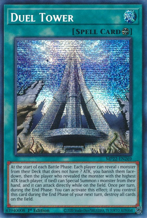 Duel Tower [MP22-EN269] Prismatic Secret Rare | North Game Den