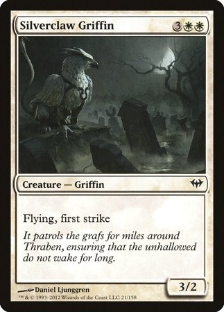 Silverclaw Griffin [Dark Ascension] | North Game Den