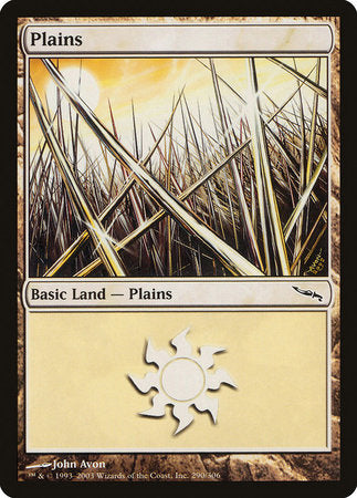 Plains (290) [Mirrodin] | North Game Den