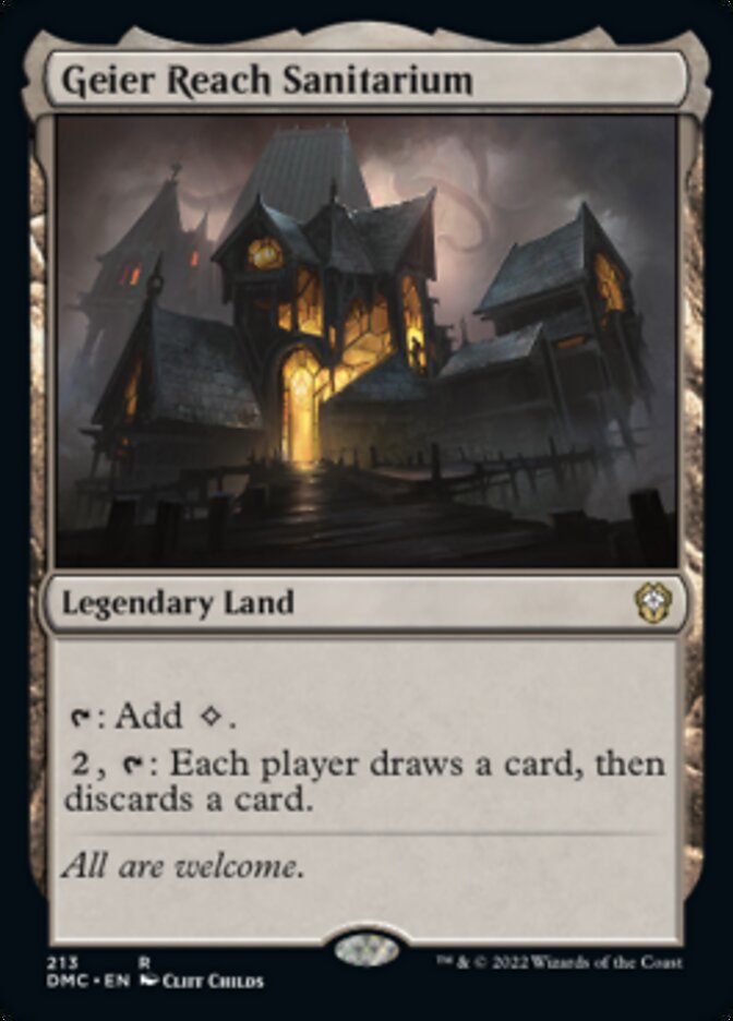 Geier Reach Sanitarium [Dominaria United Commander] | North Game Den