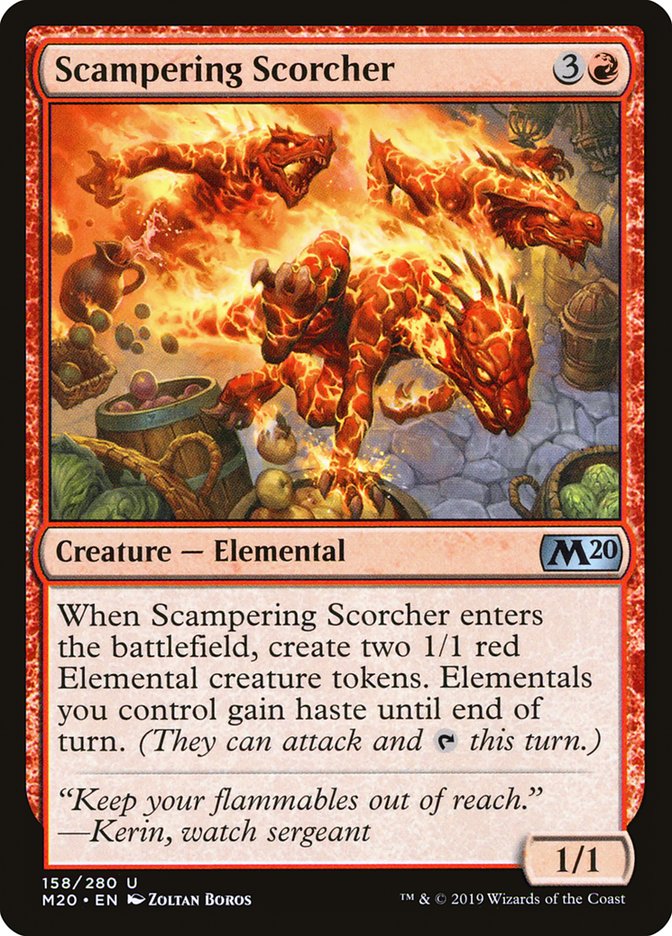 Scampering Scorcher [Core Set 2020] | North Game Den