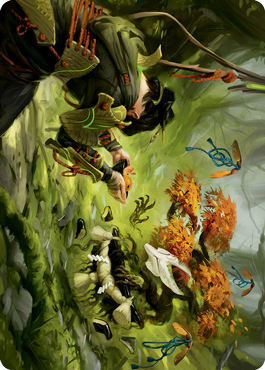 Commune with Spirits Art Card [Kamigawa: Neon Dynasty Art Series] | North Game Den