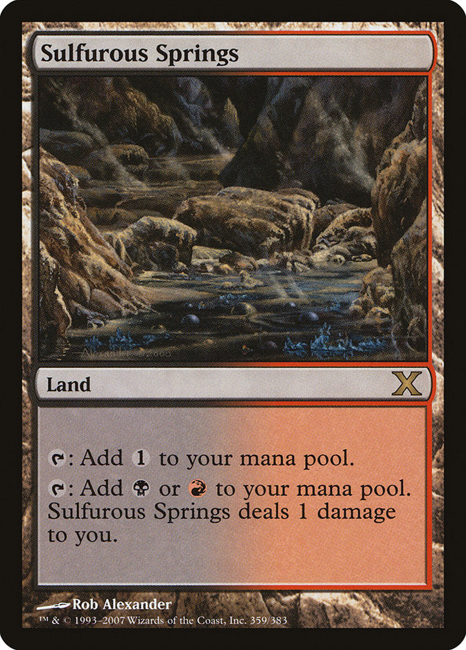 Sulfurous Springs [Tenth Edition] | North Game Den