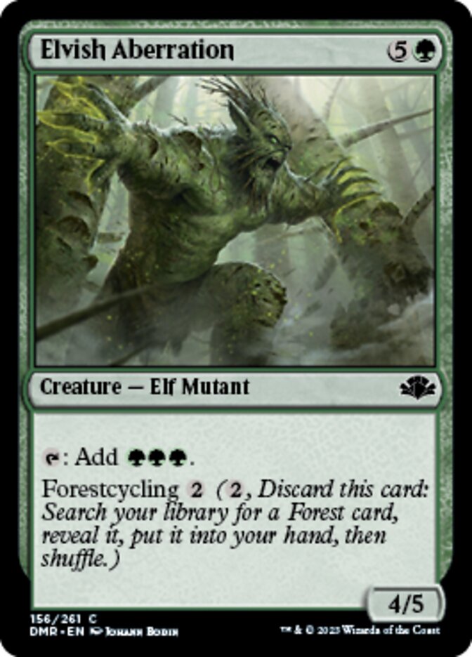 Elvish Aberration [Dominaria Remastered] | North Game Den