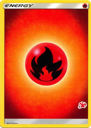 Fire Energy (Charizard Stamp #11) [Battle Academy 2020] | North Game Den