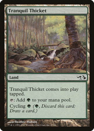 Tranquil Thicket [Duel Decks: Elves vs. Goblins] | North Game Den