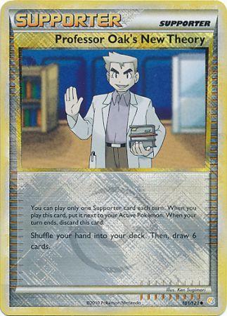 Professor Oak's New Theory (101/123) (League Promo) [HeartGold & SoulSilver: Base Set] | North Game Den