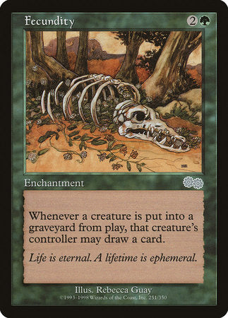 Fecundity [Urza's Saga] | North Game Den