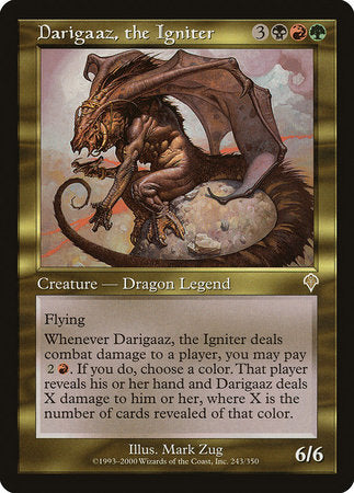 Darigaaz, the Igniter [Invasion] | North Game Den