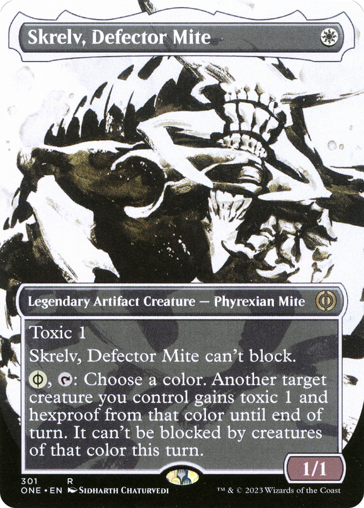 Skrelv, Defector Mite (Borderless Ichor) [Phyrexia: All Will Be One] | North Game Den