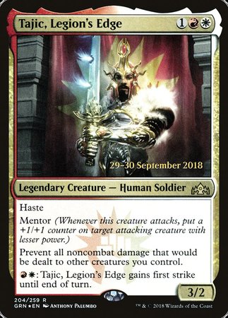 Tajic, Legion's Edge [Guilds of Ravnica Promos] | North Game Den