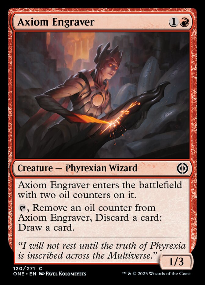 Axiom Engraver [Phyrexia: All Will Be One] | North Game Den