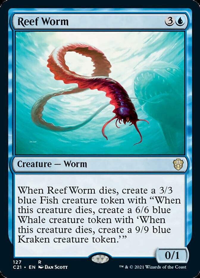 Reef Worm [Commander 2021] | North Game Den