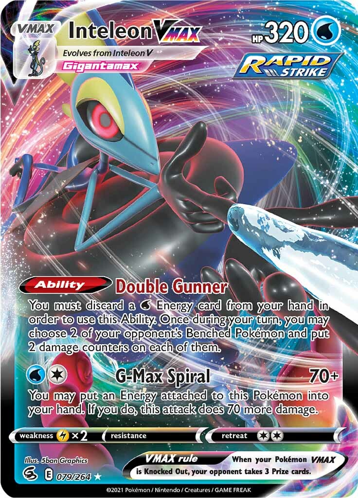 Inteleon VMAX (079/264) [Sword & Shield: Fusion Strike] | North Game Den