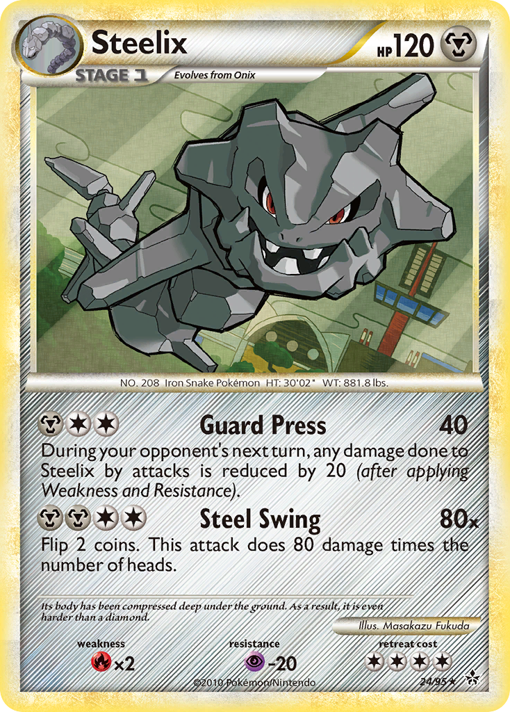 Steelix (24/95) [HeartGold & SoulSilver: Unleashed] | North Game Den