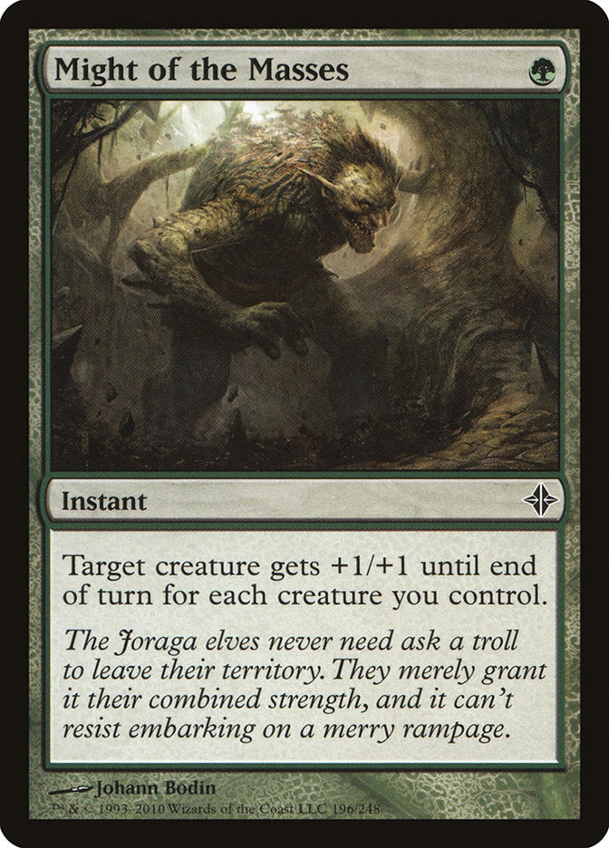 Might of the Masses [Rise of the Eldrazi] | North Game Den