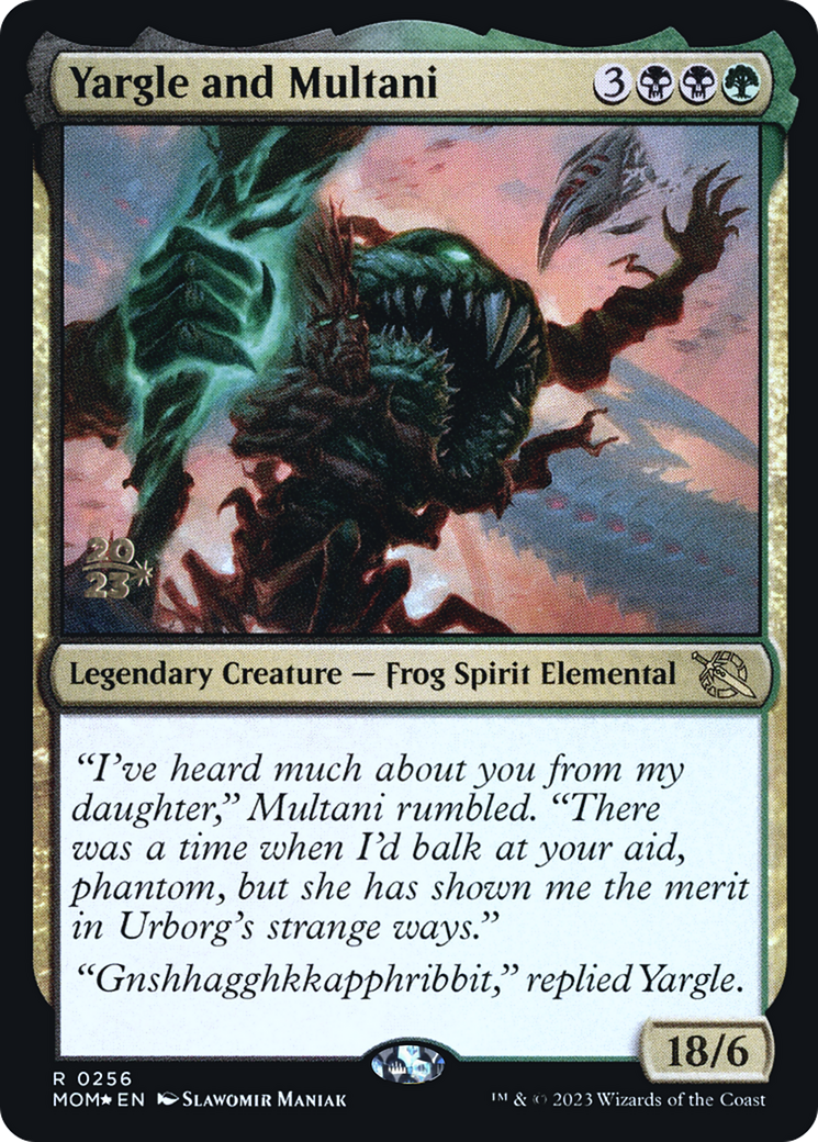 Yargle and Multani [March of the Machine Prerelease Promos] | North Game Den