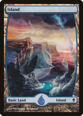 Island (236) - Full Art [Zendikar] | North Game Den