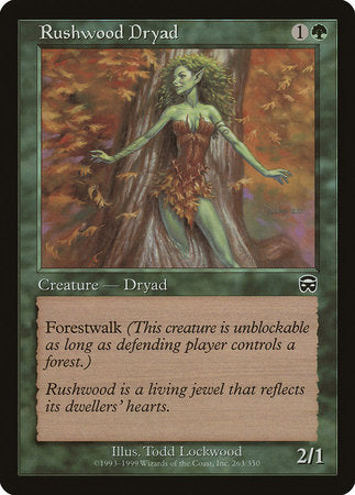 Rushwood Dryad [Mercadian Masques] | North Game Den