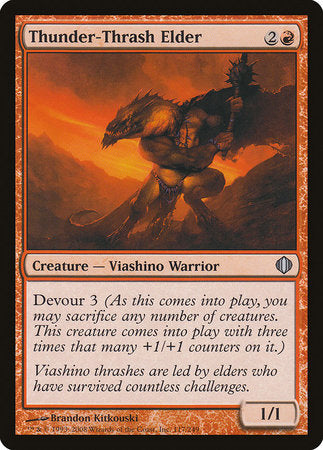 Thunder-Thrash Elder [Shards of Alara] | North Game Den