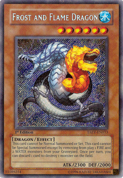 Frost and Flame Dragon [TAEV-EN033] Secret Rare | North Game Den