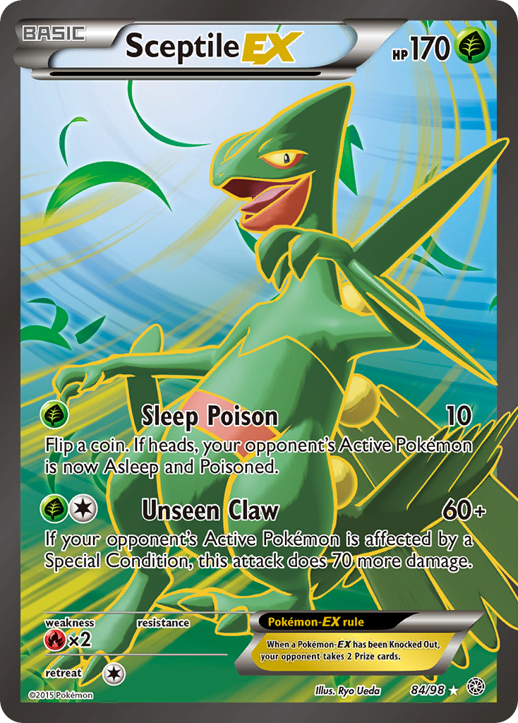 Sceptile EX (84/98) [XY: Ancient Origins] | North Game Den