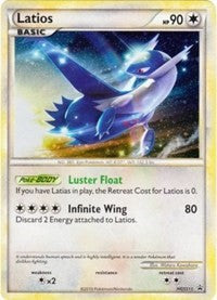 Latios (HGSS11) (Cracked Ice Holo) [HeartGold & SoulSilver: Black Star Promos] | North Game Den