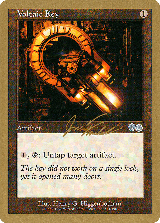 Voltaic Key (Jon Finkel) [World Championship Decks 2000] | North Game Den