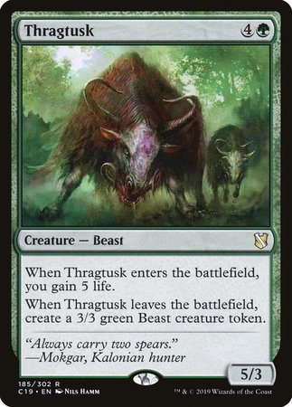 Thragtusk [Commander 2019] | North Game Den