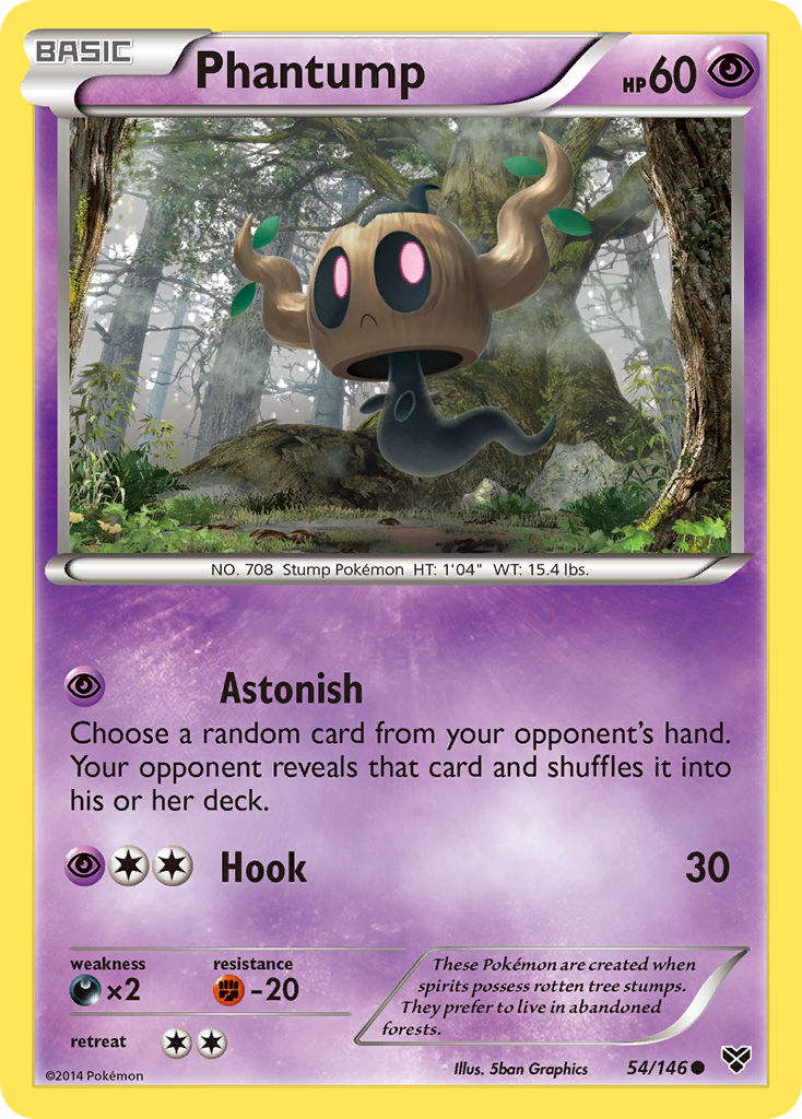 Phantump (54/146) [XY: Base Set] | North Game Den