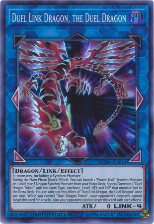 Duel Link Dragon, the Duel Dragon [YCSW-EN012] Super Rare | North Game Den