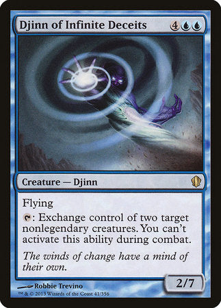 Djinn of Infinite Deceits [Commander 2013] | North Game Den