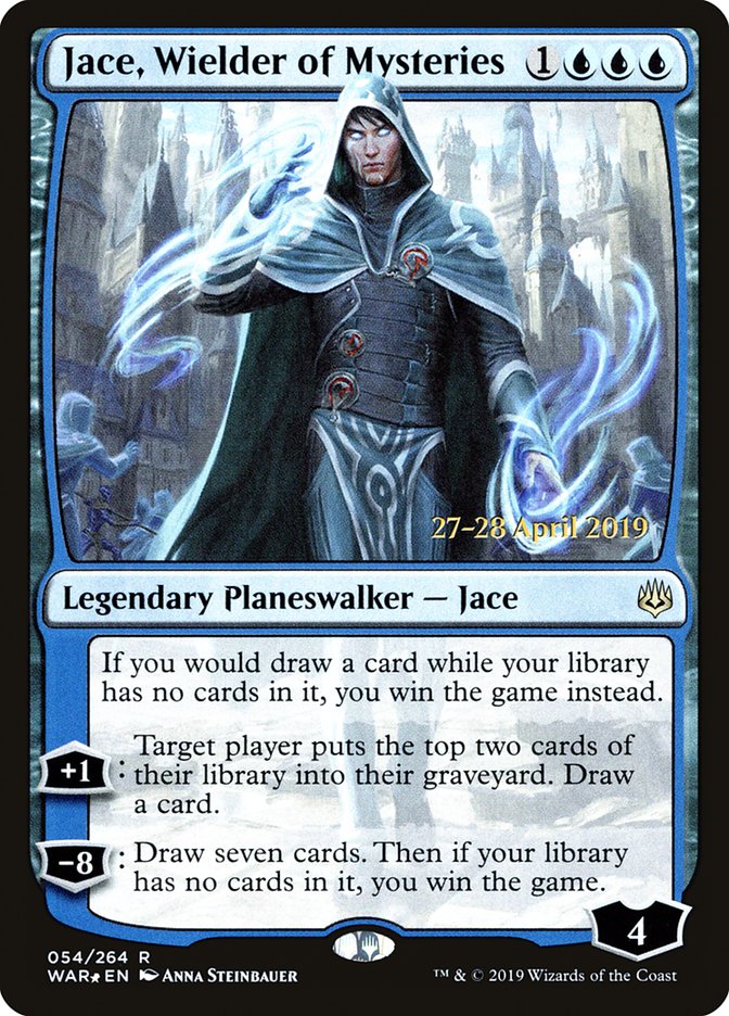 Jace, Wielder of Mysteries  [War of the Spark Prerelease Promos] | North Game Den