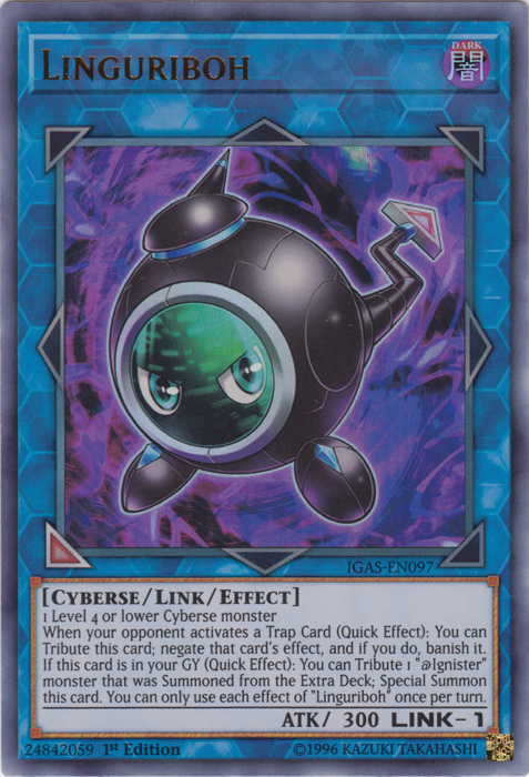Linguriboh [IGAS-EN097] Ultra Rare | North Game Den