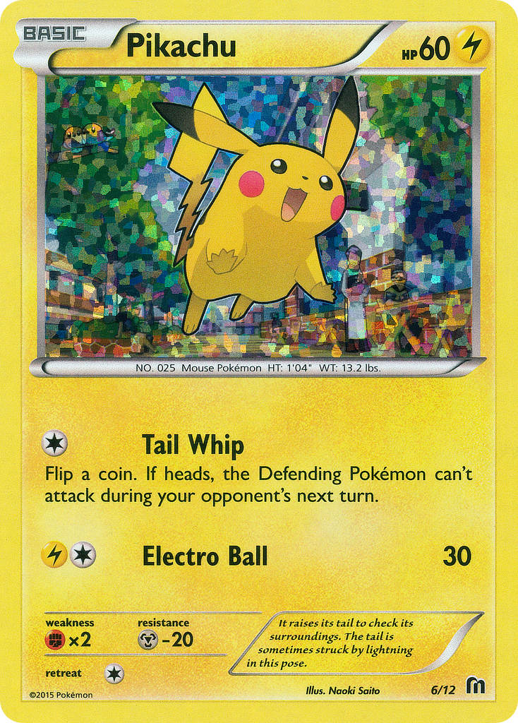 Pikachu (6/12) [McDonald's Promos: 2015 Collection] | North Game Den