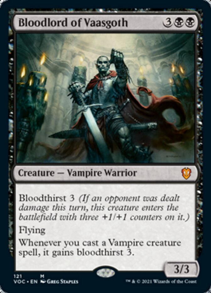 Bloodlord of Vaasgoth [Innistrad: Crimson Vow Commander] | North Game Den