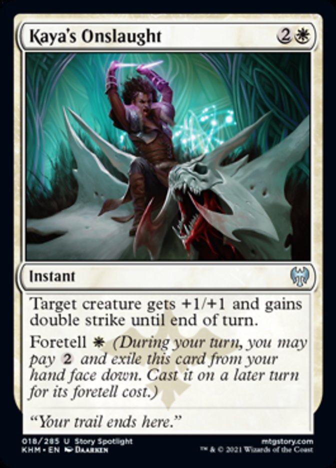 Kaya's Onslaught [Kaldheim] | North Game Den