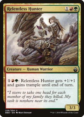 Relentless Hunter [Battlebond] | North Game Den