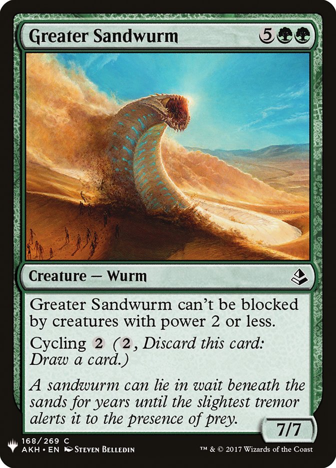 Greater Sandwurm [Mystery Booster] | North Game Den