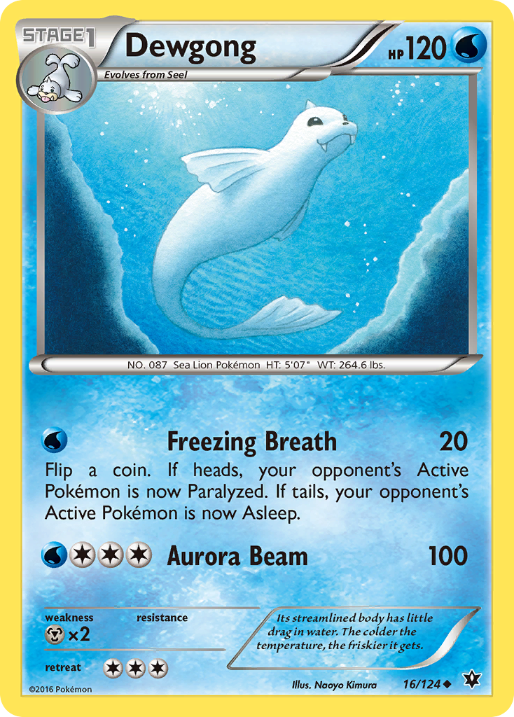 Dewgong (16/124) [XY: Fates Collide] | North Game Den