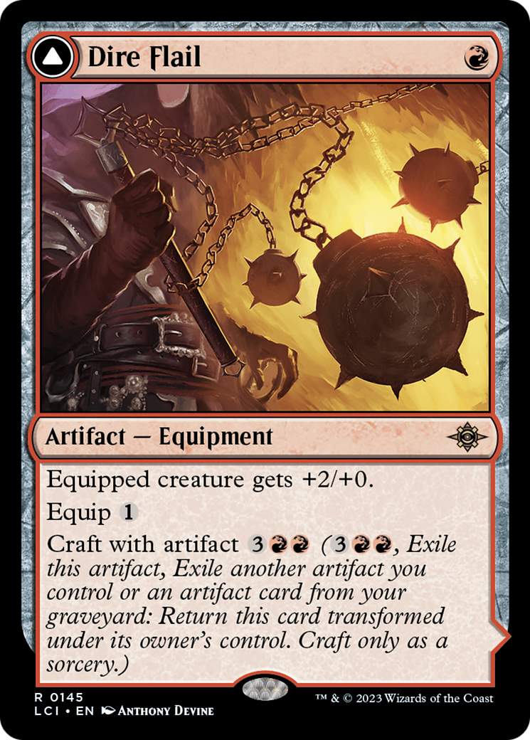 Dire Flail [The Lost Caverns of Ixalan] | North Game Den