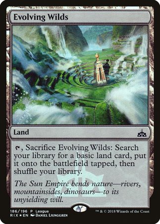 Evolving Wilds [Rivals of Ixalan Promos] | North Game Den