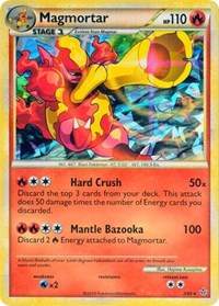 Magmortar (2/95) (Cracked Ice Holo) [HeartGold & SoulSilver: Unleashed] | North Game Den