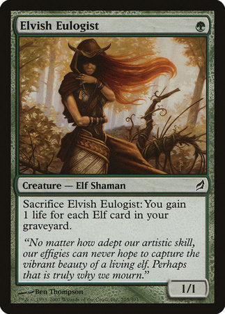 Elvish Eulogist [Lorwyn] | North Game Den