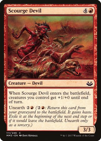 Scourge Devil [Modern Masters 2017] | North Game Den